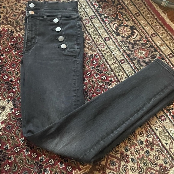 👿Sold👿Express jeans size 4R light black - Picture 4 of 4